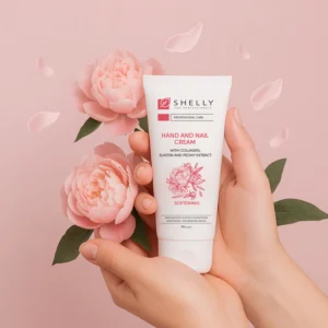 Крем за ръце и нокти Shelly с колаген, еластин и екстракт от божур 45 мл
