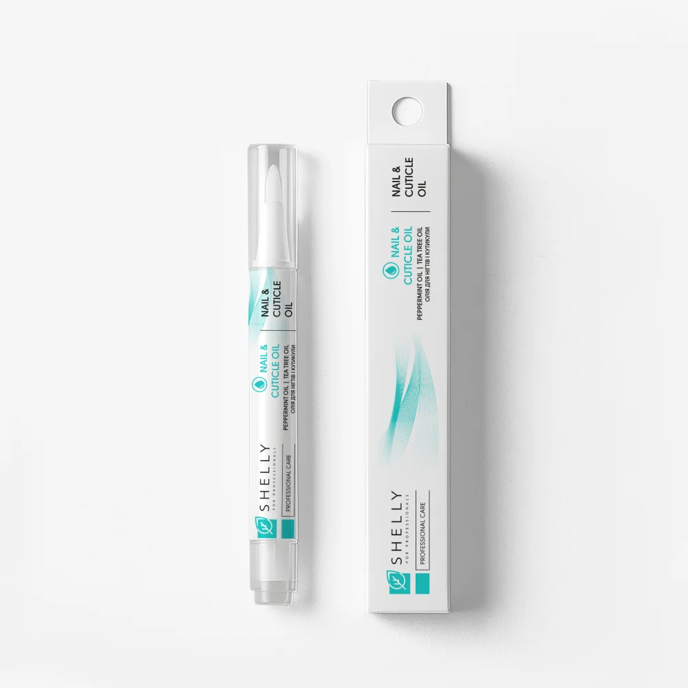 Масло за нокти и кожички с екстракт от мароканска мента и масло от чаено дърво Shelly 3 мл