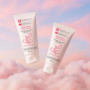 Омекотяващ крем за крака с урея, екстракт от водорасли и арганово масло Shelly 45 мл