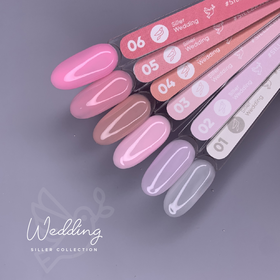 Siller гел лак Wedding Gel Polish 02 - 8 мл - Image 3