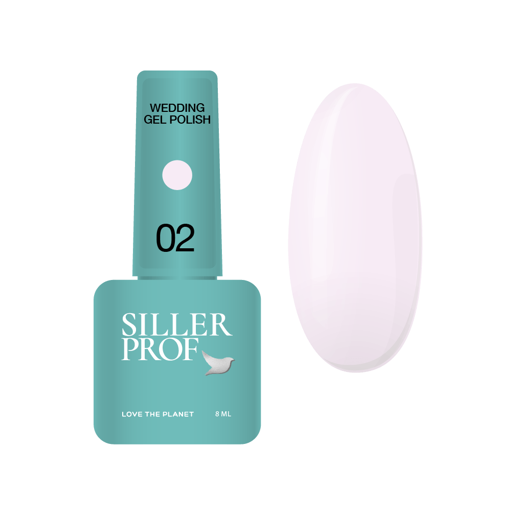 Siller гел лак Wedding Gel Polish 02 - 8 мл - Image 3