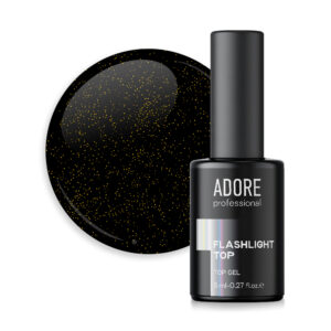 ADORE FLASHLIGHT TOP 8ml  №02 - зларни частици