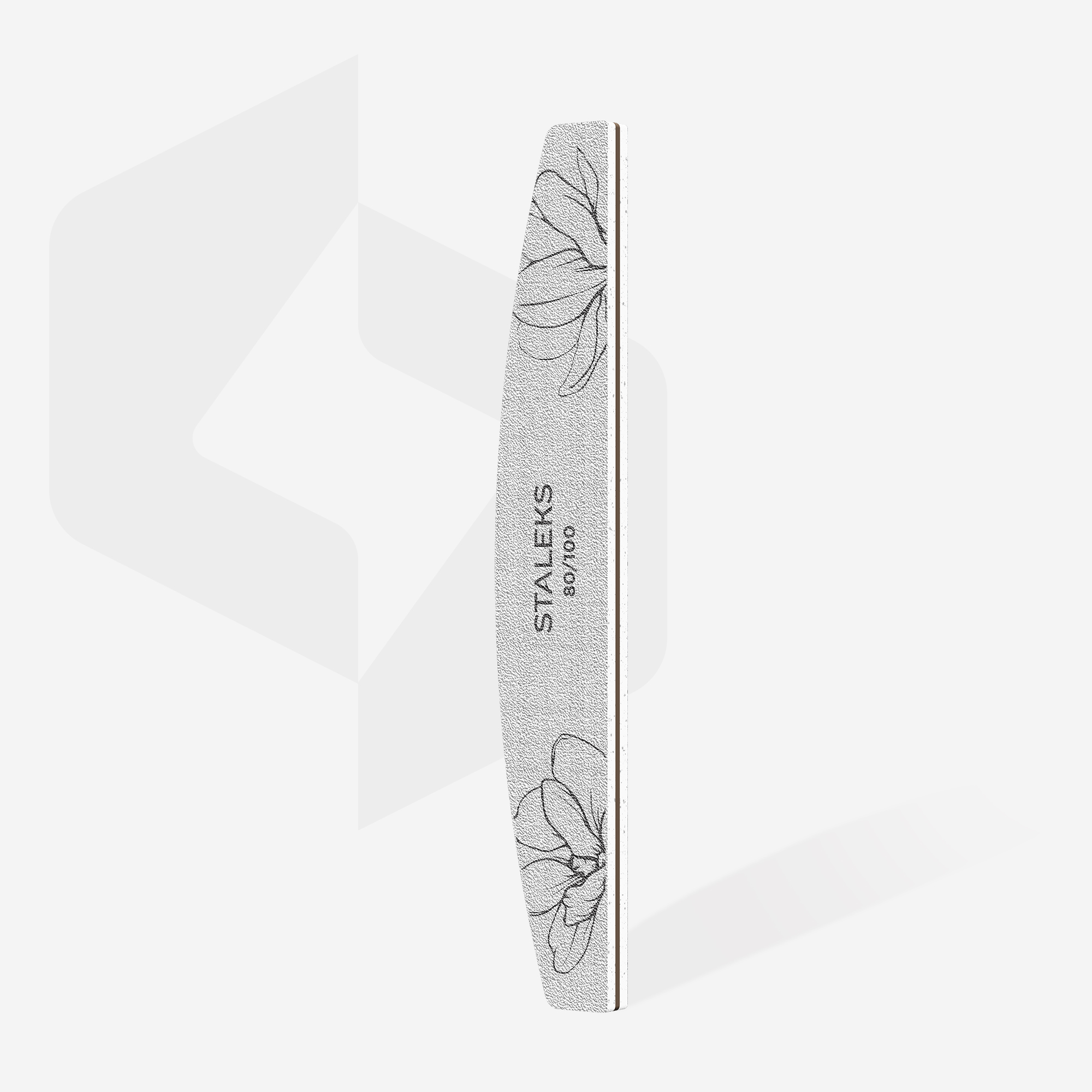 Минерална пила за нокти полумесец EXPERT 40 80/80 grit (25 бр.) - Image 2