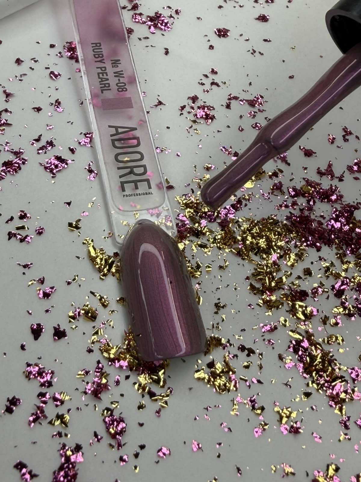 ADORE гел лак Wild Pearls 8ml W-08 - Image 3