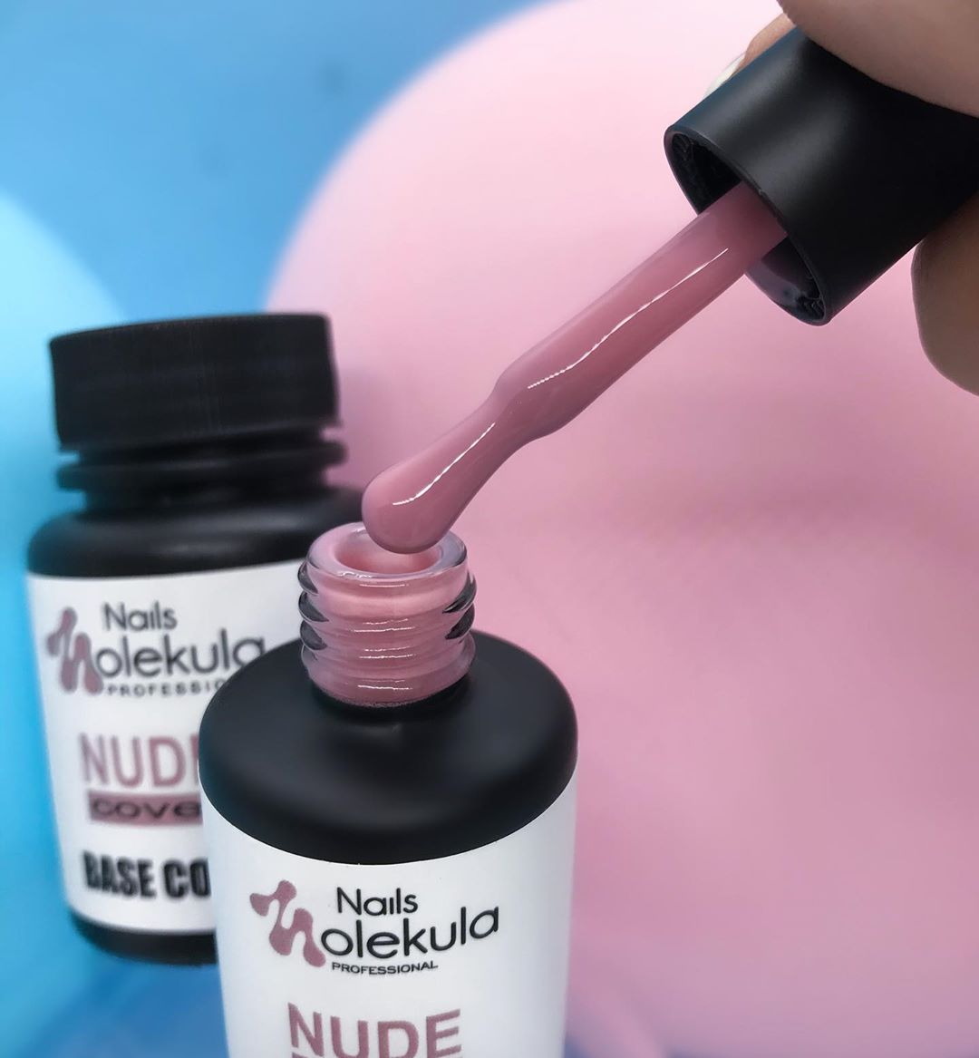 Molekula Base Rubber Nude цветна база - cover 12мл