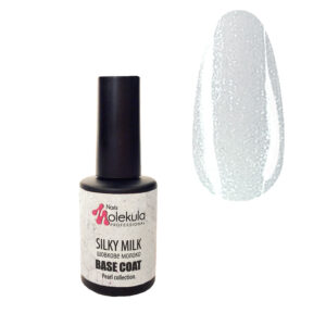 Molekula Base Coat Pearl перлена база - Silky Milk 12мл