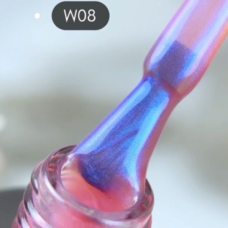 Molekula Euro Fiber Gel моделиращ гел - north light-W8- 12мл - Image 3