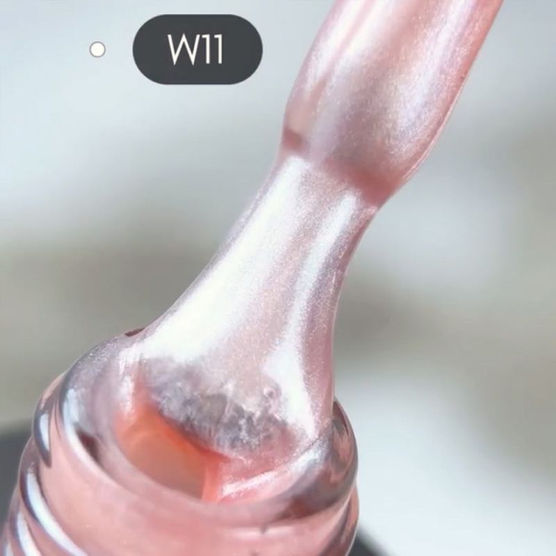 Molekula Euro Fiber Gel моделиращ гел - pink lake-W11- 12мл - Image 3