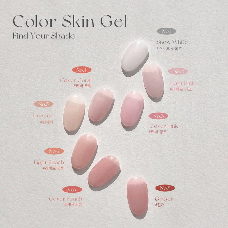 Bandi Камуфлажна база 2 в 1 COLOR SKIN GEL - 02 LIGHT PINK - 10 г - Image 2