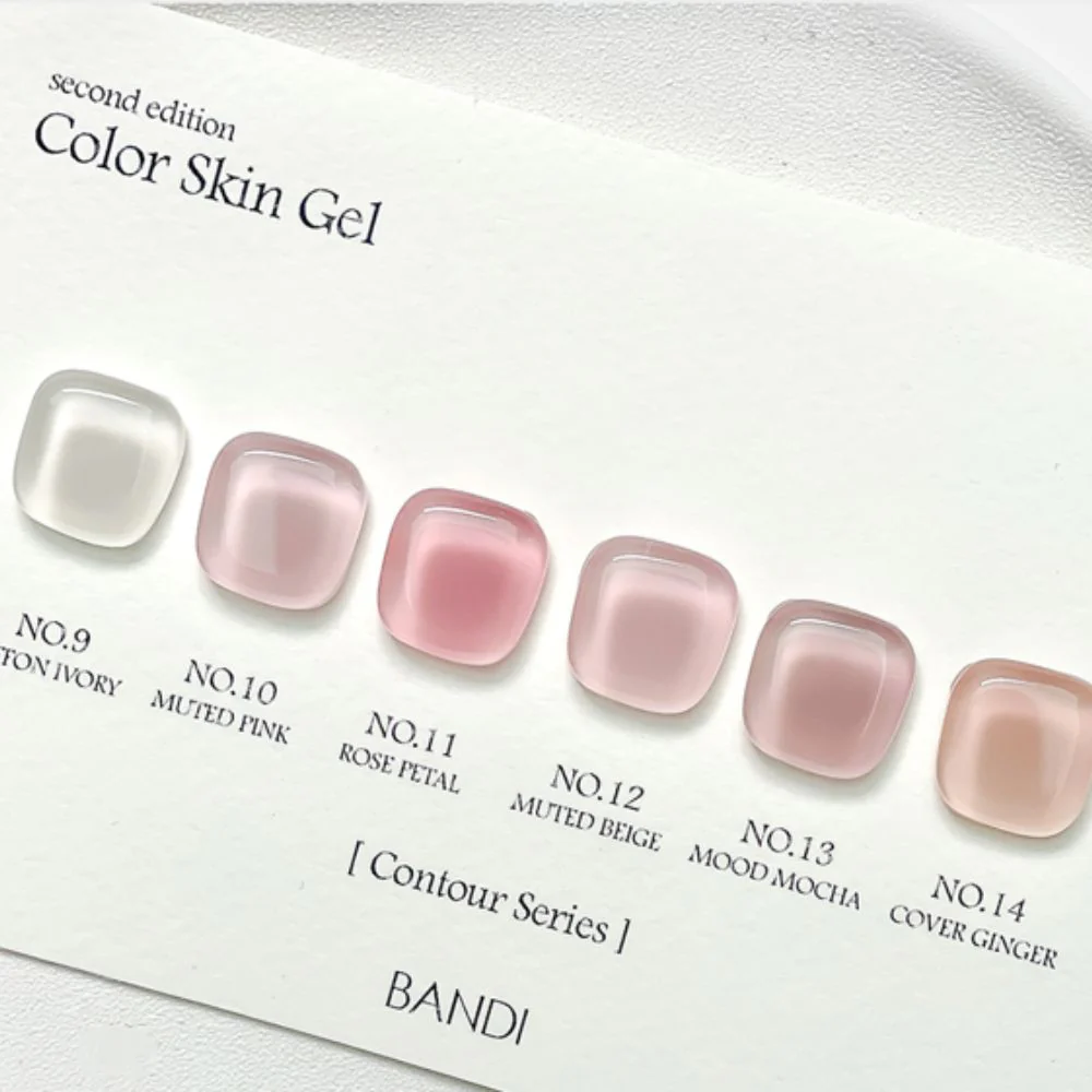 Bandi Камуфлажна база 2 в 1 COLOR SKIN GEL - 01 SNOW WHITE - 10г - Image 3