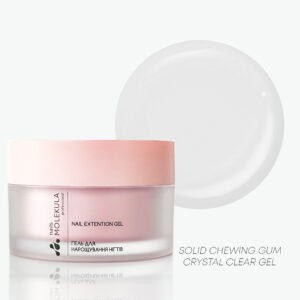 Molekula Solid Chewing Gum Gel SC01 - crystal clear - Гел  за изграждане и 3D дизайни -15мл