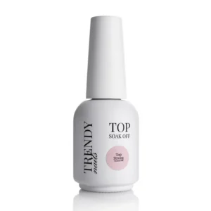 Trendy Nails Top Strong - Топ лак безлепкав-Супер блясък- 10мл