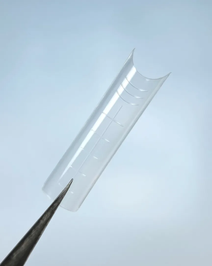 LUNA Skeleton Arched Square - Горни форми за удължаване -120бр - Image 2