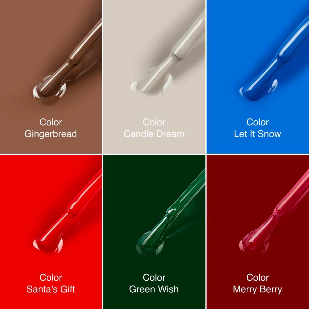 LUNA CHRISTMAS STORY - Колекция гел лак 8 мл - 6 бр - Image 4