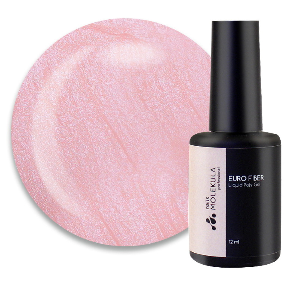 Molekula Euro Fiber Gel моделиращ гел - golden sun-W2-12мл