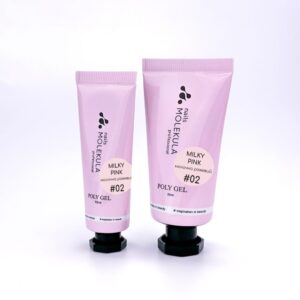 Molekula Poly Gel 02 Milky Pink - полигел 15 мл