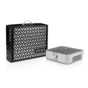 Настолен прахоуловител CYCLONE X3 SILVER с въглероден HEPA филтър