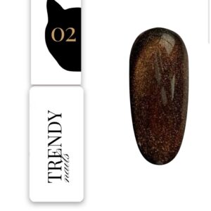 Cat Eye's " 02" HEMA/TPO free - Гел лак котка- 8ml