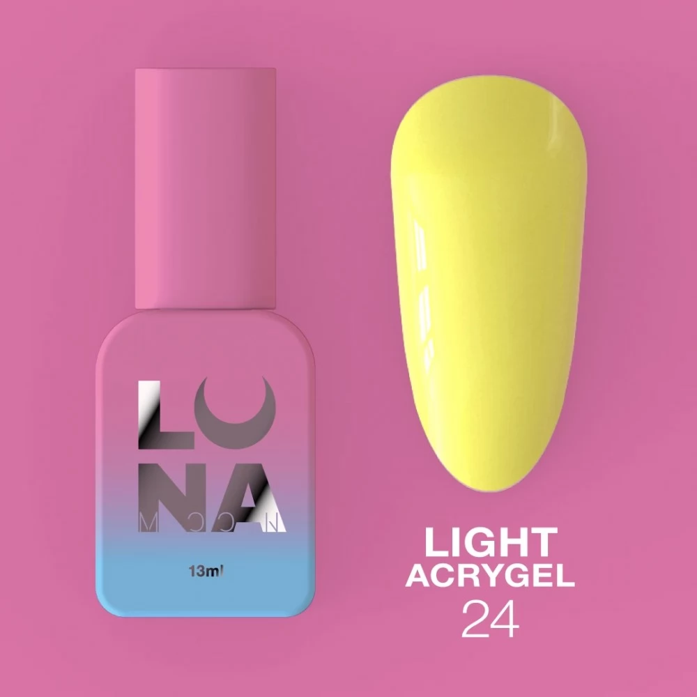 ФИНАЛНА РАЗПРОДАЖБА Luna Light Acrygel - Tечен акригел 24 - 13мл.