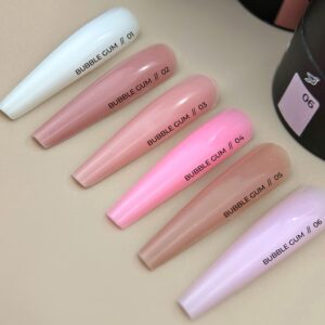 Siller Bubble Gum 01 - гел дъвка бял - 30 мл