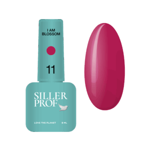 Siller Blossom 11 - червен гел лак 8 мл