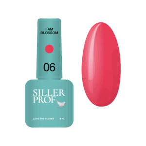 Siller Blossom 06 - червен гел лак 8 мл
