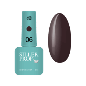 Siller Mob Wife 06 - винено червен гел лак 8 мл