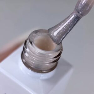 Trendynails Цветна база- Coral - база с частици-15 мл