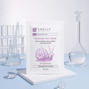 Крем за ръце и нокти с алантоин, екстракт от охлюви и масло от ший Shelly 4 мл