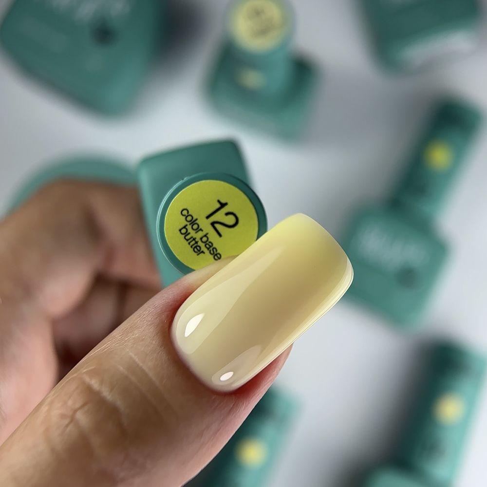 Siller Color Base Butter -12 - 8 мл - Цветна база - Image 6