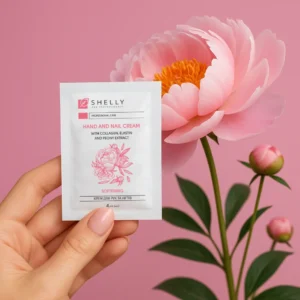 Крем за ръце и нокти Shelly с колаген, еластин и екстракт от божур 4 мл
