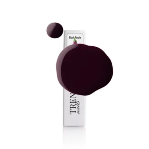 Trendynails Гел лак Black Purple- 8 мл