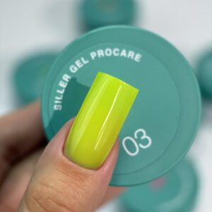 Siller Gel Procare - 03 - зелен лайм - 15 мл - Гел за изграждане
