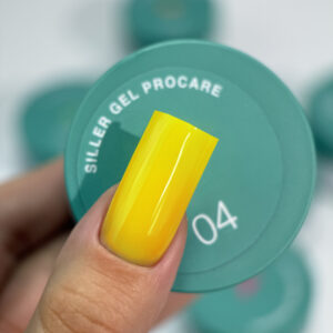 Siller Gel Procare - 04 - жълт - 15 мл - Гел за изграждане