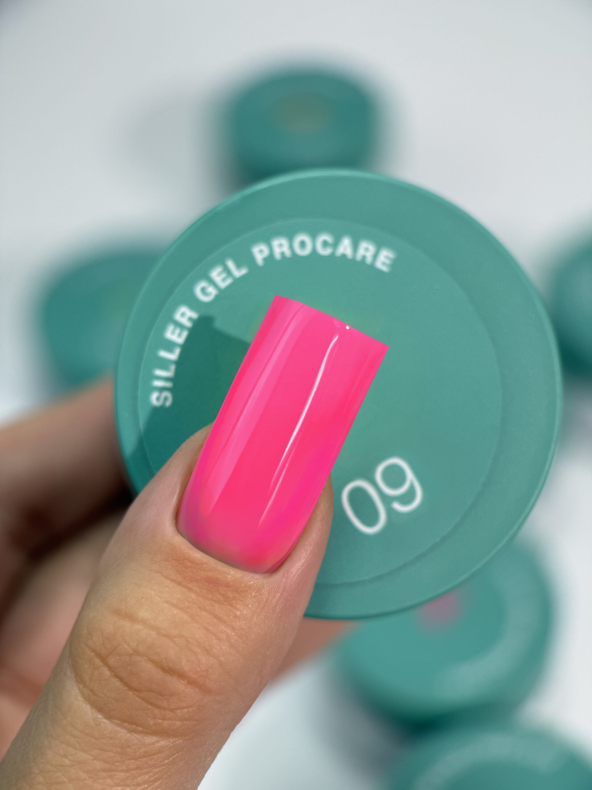Siller Gel Procare - 09 - розов - 15 мл - Гел за изграждане