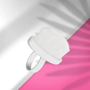 Staleks  Четка за маникюр с пръстен за отстраняване на прах EXPERT 03 малка (10 бр.)