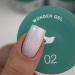Siller Wonder Gel - 02- Млечно Бял - 30 мл - Гел за изграждане