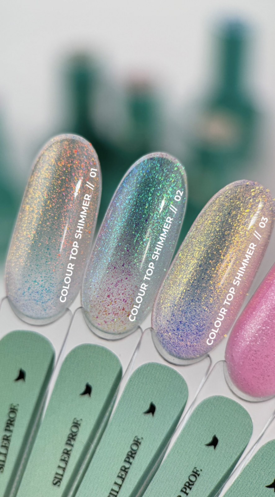 Siller Color Top Shimmer 03 -Топ с частици - 8 мл - Image 3