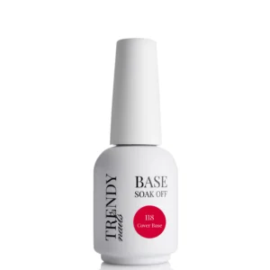 Trendynails Цветна база 118 - 15 мл - бордо
