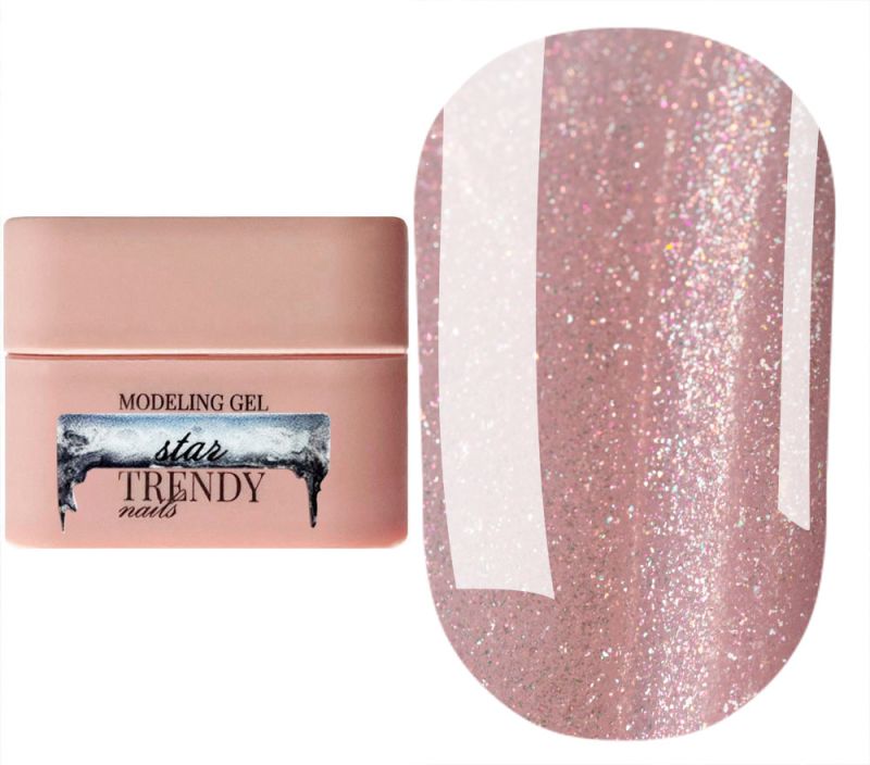 Trendy nails Моделиращ Гел за изграждане - Star - 15 мл