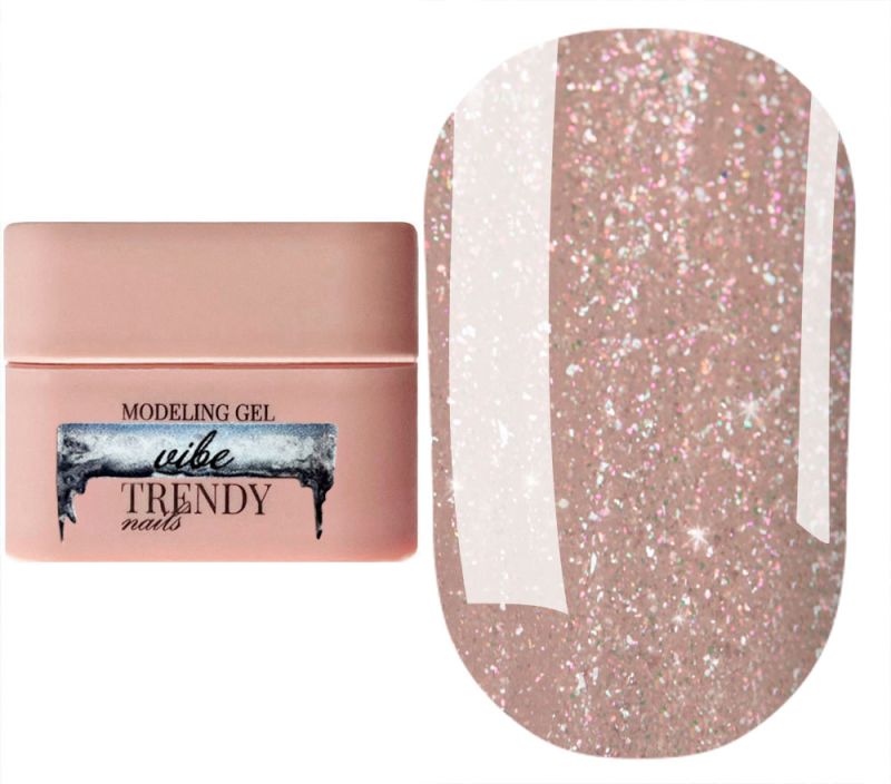 Trendynails Моделиращ Гел за изграждане - Vibe - 15 мл