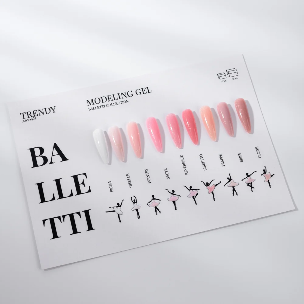 Trendy nails Моделиращ Гел за изграждане Brise - 15 мл - Image 5