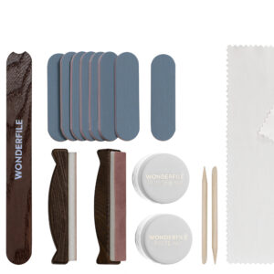 Wonderfile комплект за японски маникюр – професионална грижа за естествени нокти с подхранване, блясък и укрепване. Подходящ за салонна и домашна употреба.