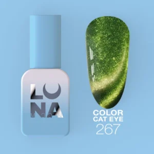 LUNA гел лак Cat eye №267 - котешко око- 8 мл