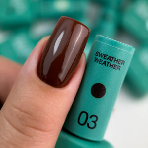 Siller Sweater Weather 03 кафяв гел лак