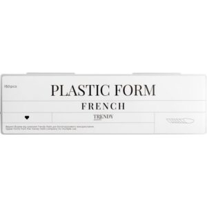 Trendy Nails Upper Plastic Form – горни форми за изграждане с гел 150 бр