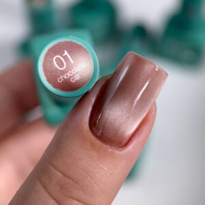 Siller Chocolate Cat гел лак котешко око