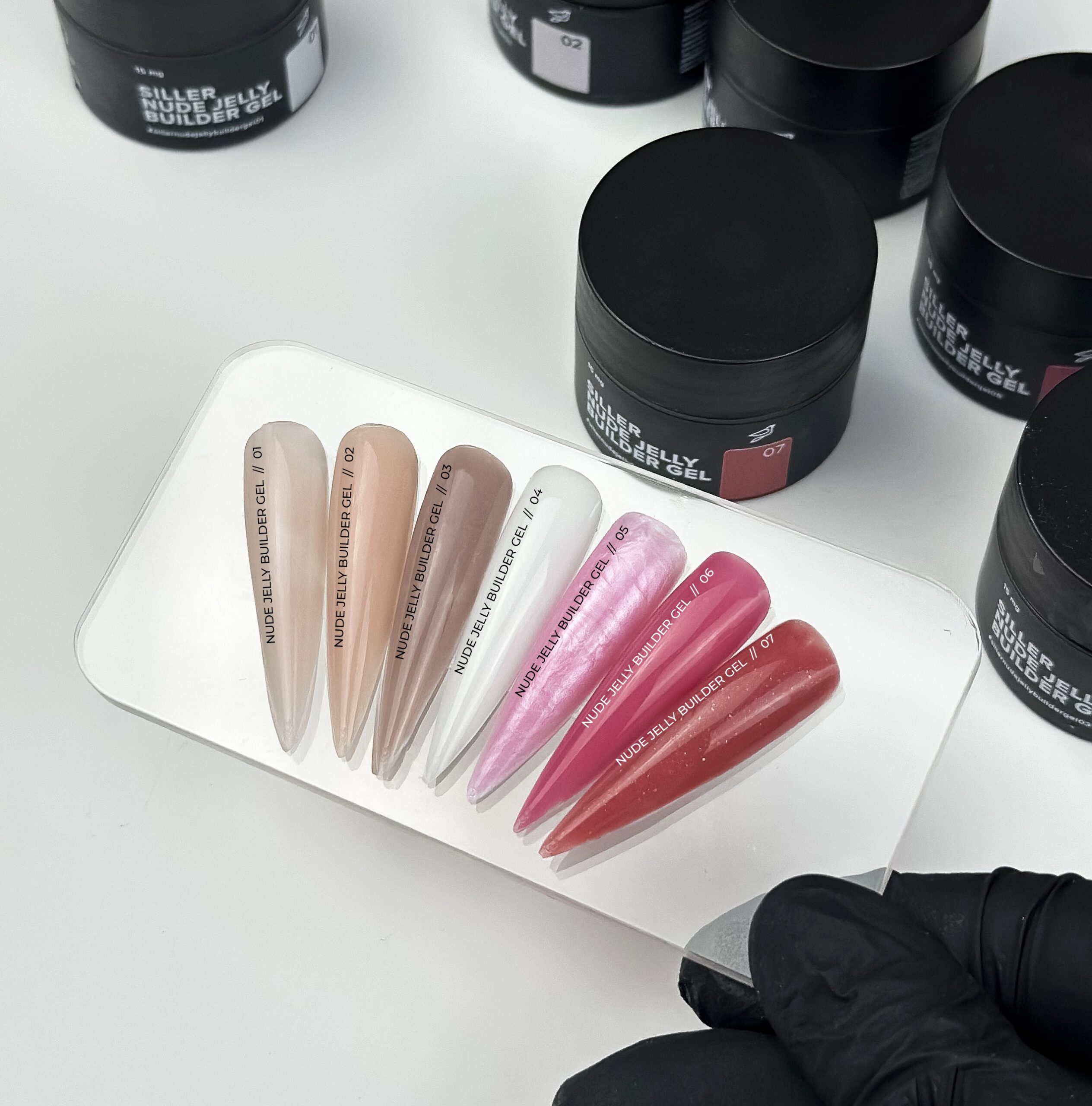 Siller Nude Jelly Builder Gеl - Гел желе 01
