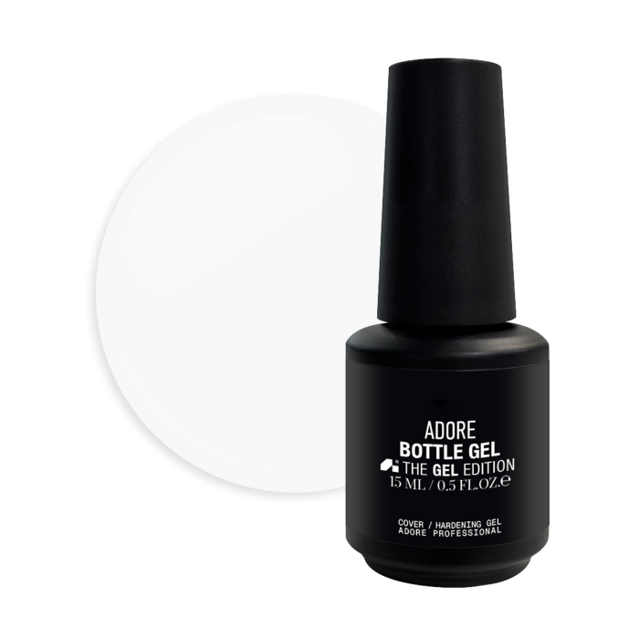 ADORE Bottle Gel Milky- Гел в бутилка 15мл №01 - млечен