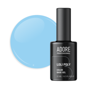 ADORE Loli Poly Base - Цветна база 15мл № 12 - синя